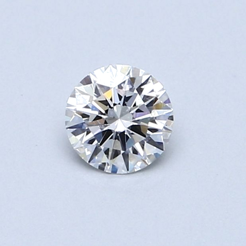 0.37 carat D-VS2 Very Good cut Natūralus Round Deimantas (1)