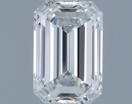 0.64 carat H-VVS2 Natūralus Emerald Deimantas (1)