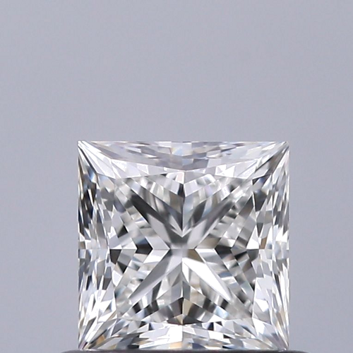 0.61 carat H-VVS2 Natūralus Princess Deimantas (1)