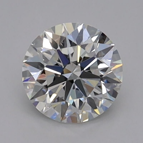 0.37 carat F-VVS1 Excellent cut Natūralus Round Deimantas (1)