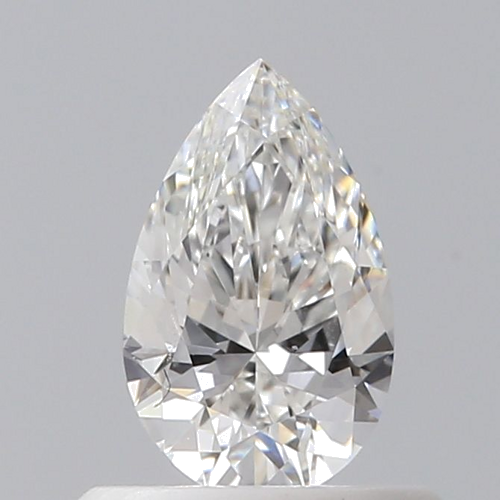 0.5 carat F-VS1 Natūralus Pear Deimantas (1)