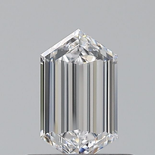 0.52 carat D-VVS1 Natūralus Hexagonal Deimantas (1)