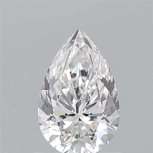 1.02 carat F-VVS1 Natūralus Pear Deimantas (1)