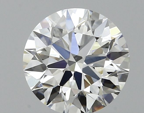 0.33 carat G-VVS2 Excellent cut Natūralus Round Deimantas (1)