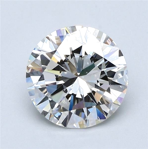 2.32 carat H-SI1 Very Good cut Natūralus Round Deimantas (1)
