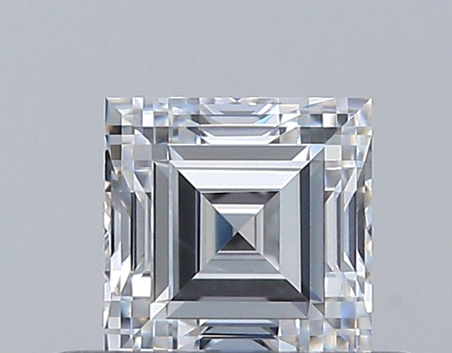 0.4 carat D-SI1 Natūralus Square Radiant Deimantas (1)
