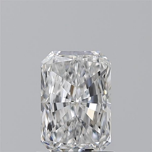 1.0 carat D-VS1 Natūralus Radiant Deimantas (1)