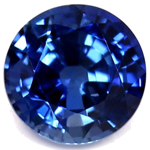 0.66 carat BLUE Round Safyras (1)