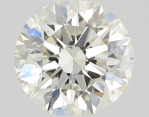 0.63 carat K-SI1 Excellent cut Natūralus Round Deimantas (1)