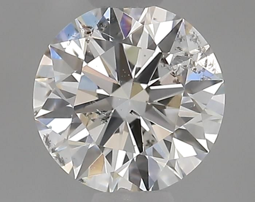 0.54 carat G-SI2 Excellent cut Natūralus Round Deimantas (1)