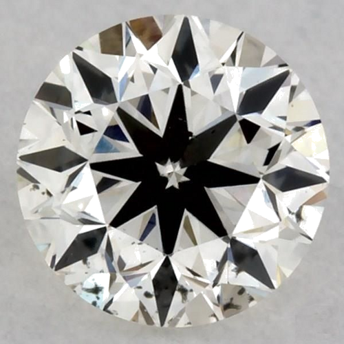 0.4 carat K-SI1 Very Good cut Natūralus Round Deimantas (1)