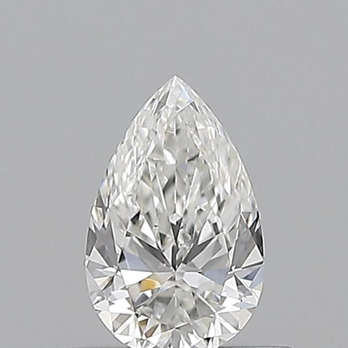 0.5 carat E-VS1 Natūralus Pear Deimantas (1)