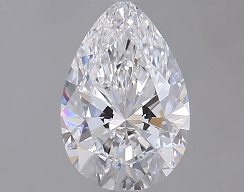 0.4 carat D-VVS1 Natūralus Pear Deimantas (1)