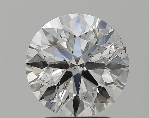 2.63 carat D-SI2 Excellent cut Natūralus Round Deimantas (1)
