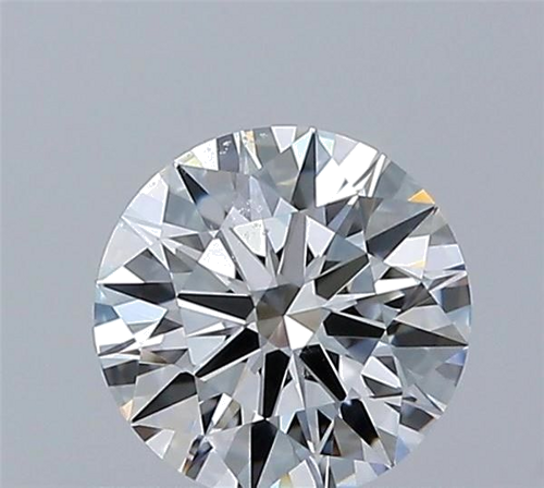 0.51 carat G-SI1 Excellent cut Natūralus Round Deimantas (1)