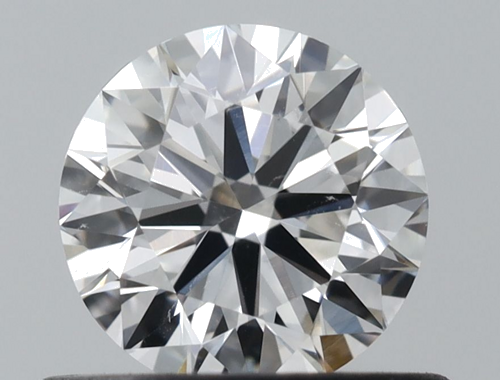 0.52 carat F-SI1 Excellent cut Natūralus Round Deimantas (1)