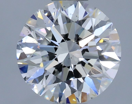 0.73 carat F-VS2 Excellent cut Natūralus Round Deimantas (1)