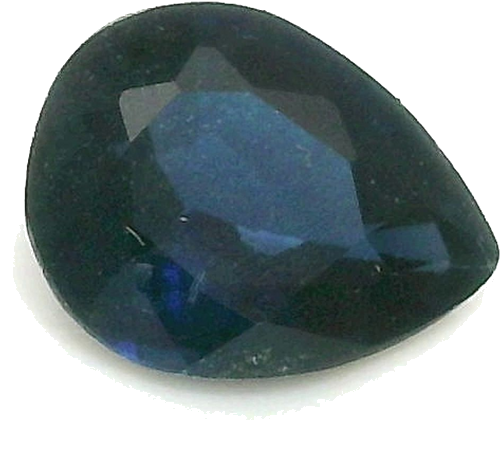 0.53 carat BLUE Pear Safyras (1)