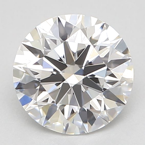0.61 carat F-VVS2 Excellent cut Natūralus Round Deimantas (1)