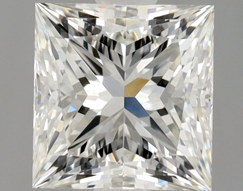 0.9 carat I-VS1 Natūralus Princess Deimantas (1)