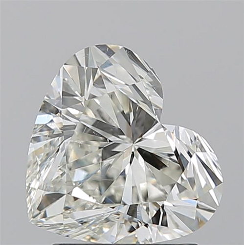 2.01 carat J-SI1 Natūralus Heart Deimantas (1)