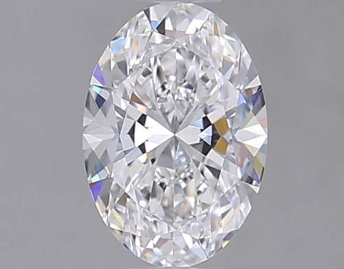 0.55 carat E-VS1 Natūralus Oval Deimantas (1)