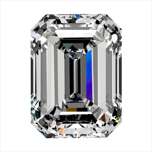 0.32 carat F-VVS1 Natūralus Emerald Deimantas (1)