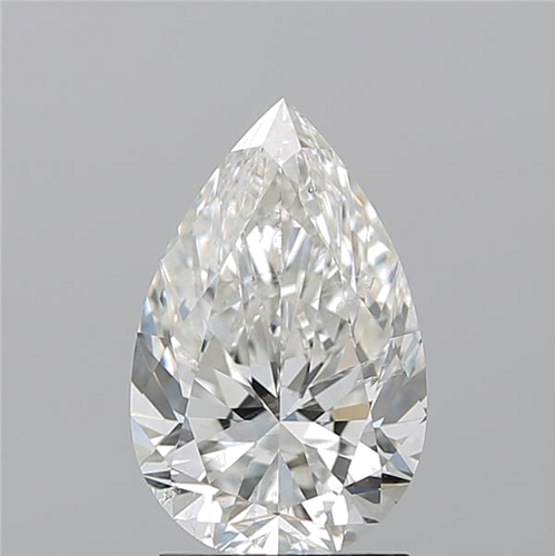 2.02 carat I-SI2 Natūralus Pear Deimantas (1)