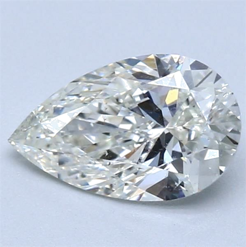 1.01 carat J-SI2 Natūralus Pear Deimantas (1)