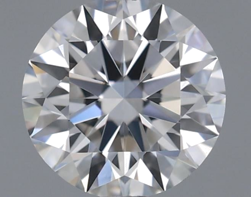 0.45 carat F-VVS1 Excellent cut Natūralus Round Deimantas (1)