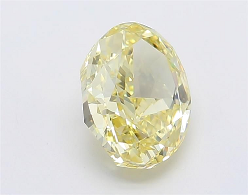 1.4 carat Fancy Intense Yellow-VVS2 Natūralus Oval Deimantas (1)