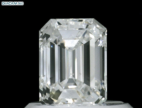 0.6 carat G-SI1 Natūralus Emerald Deimantas (1)