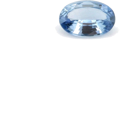 0.43 carat BLUE Oval Safyras (1)