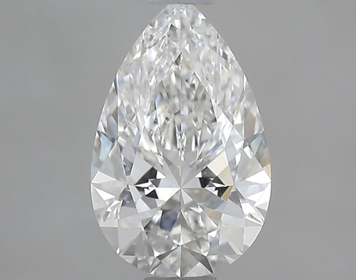 1.01 carat F-SI1 Natūralus Pear Deimantas (1)
