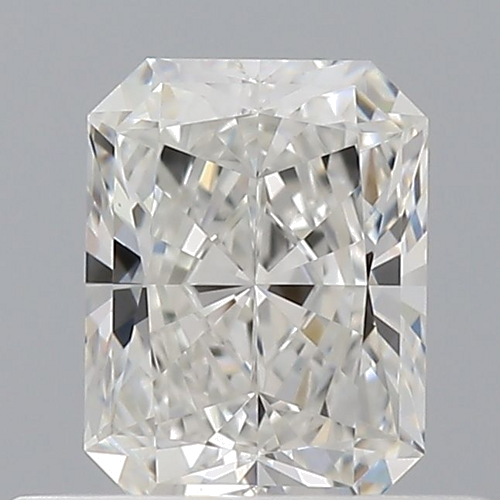 0.53 carat G-VVS2 Natūralus Radiant Deimantas (1)