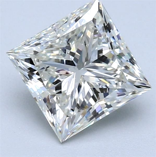 1.51 carat J-VS2 Natūralus Princess Deimantas (1)