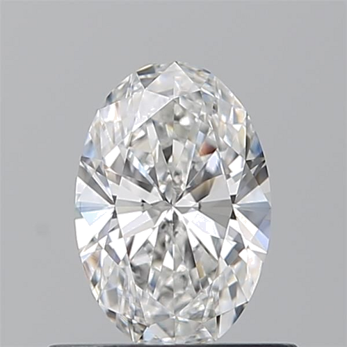 0.55 carat E-VS1 Natūralus Oval Deimantas (1)