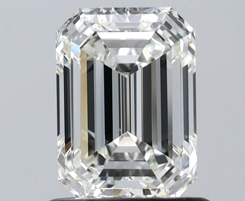 1.01 carat H-VVS2 Natūralus Emerald Deimantas (1)