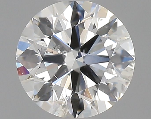 0.5 carat F-SI2 Excellent cut Natūralus Round Deimantas (1)