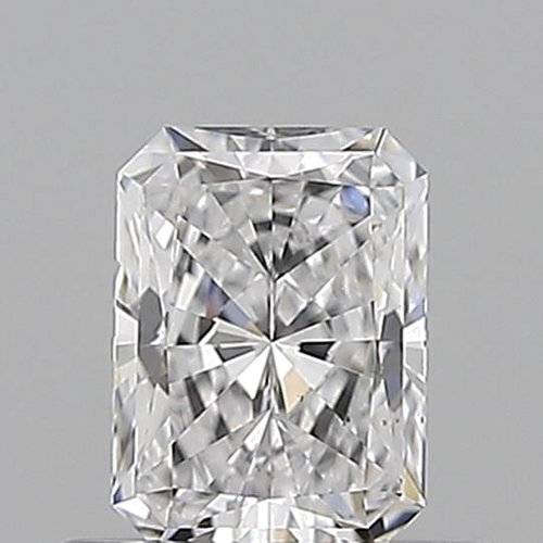 0.51 carat D-VS2 Natūralus Radiant Deimantas (1)