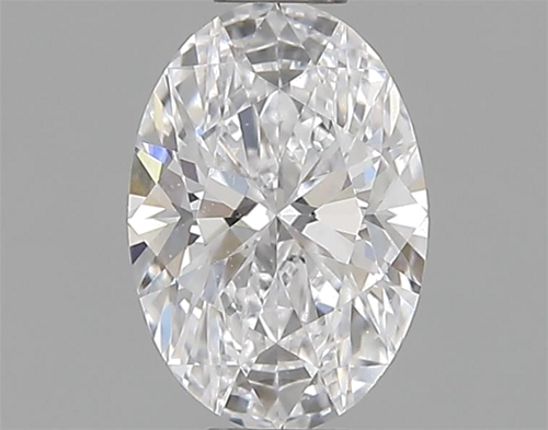 0.45 carat D-VVS1 Natūralus Oval Deimantas (1)