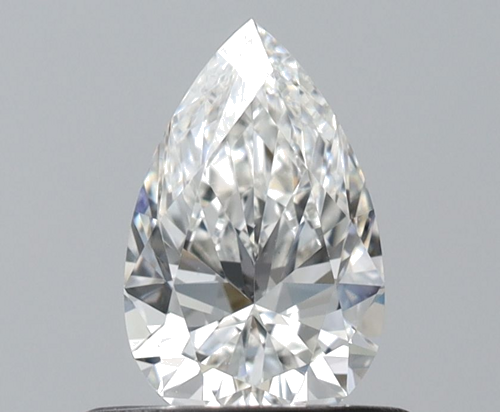 0.5 carat G-VS1 Natūralus Pear Deimantas (1)