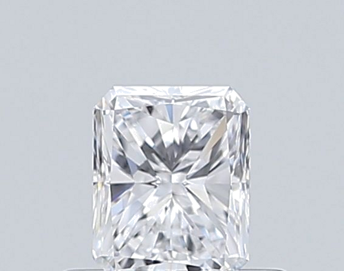 0.5 carat D-VVS1 Natūralus Radiant Deimantas (1)