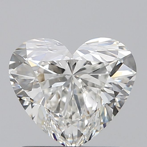 0.93 carat I-VS1 Natūralus Heart Deimantas (1)