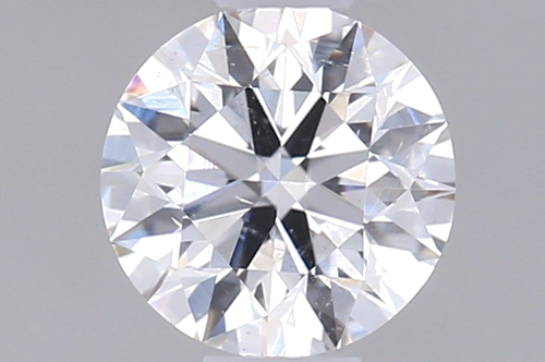 0.58 carat G-SI2 Excellent cut Natūralus Round Deimantas (1)