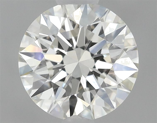0.37 carat I-VVS1 Excellent cut Natūralus Round Deimantas (1)