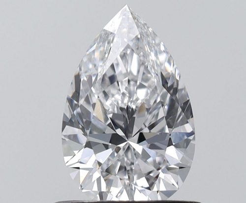 0.7 carat D-VS2 Natūralus Pear Deimantas (1)