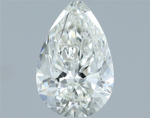0.64 carat I-VS1 Natūralus Pear Deimantas (1)