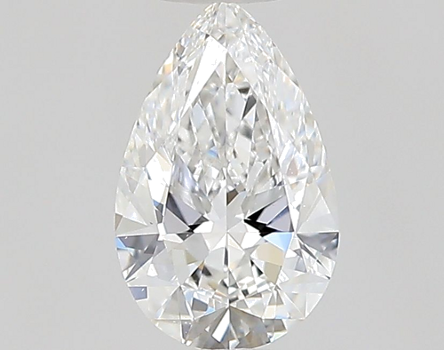 0.5 carat E-VS1 Natūralus Pear Deimantas (1)