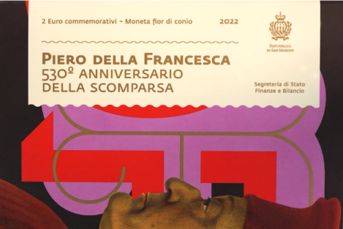 2022 San Marinas Piero della Francesca 2 euro BU coin (5)